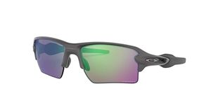 Oakley Men UV Protected Green Lens Rectangle Sunglasses - 0OO91889188F359