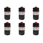 iFJF FF63009 Fuel Filter for 5303743 Replaces FF63008 Element FH22168 with High Performance B/L Series Engine Filtration,Contaminant Holding Cap Protection Fuel System Life (Set of 6)