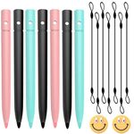 DOFFICE 4.5 Inch LCD Writing Tablet Pens for Doodle Board, Drawing Pad, LCD Writing Board (7 Pack Pens + 7 Pack Elastic Strings)