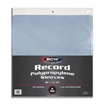 BCW 1-RSLV 33 RPM Record Sleeves (100 Count)