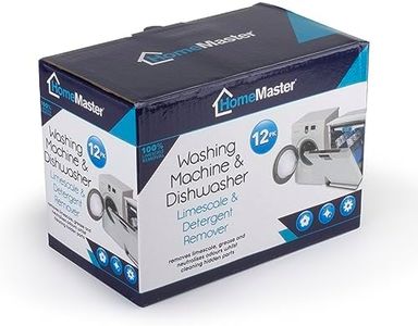 Limescale & Detergent Remover for All Washing Machine & Dishwashers by Home Master - 12 Applications