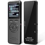 64GB Voice Recorder with Playback, 