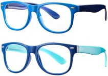 Pro Acme Blue Light Blocking Glasses for Kids - Boys & Girls Unbreakable Frame 2Pack(3-12 Years)