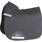 Shires Performance Suede Dressage Saddlecloth Saddle Pad Cob/Full Size Black