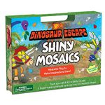 Peaceable Kingdom Dinosaur Escape Shiny Mosaics