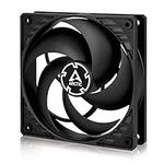 ARCTIC P12 PWM - PC Fan, 120mm Fan, PC Case Fan with PWM, Pressure-optimised, quiet motor, Computer, Fan Speed: 200-1800 rpm (0 rpm <5%) - Black