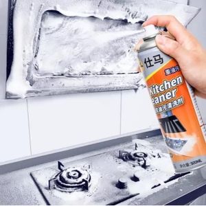Big Buzz Kitchen Cleaner Spray Oil & Grease Stain Remover Stove & Chimney Cleaner Spray Non-Flammable Nontoxic Magic Degreaser Spray for Kitchen Gas Stove Cleaning (450ml) (Kitchen Cleaner Spray)
