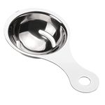 WE-CEF Egg Sheller Stainless Steel Egg White Separator Spoon Tools Eggs Yolk Filter Gadgets Kitchen Accessories Separating Funnel Spoon Egg Divider Tool Home, Kitchen (1)