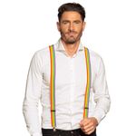 Boland 00596 Rainbow Pride Suspender Braces