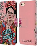 Official Frida Kahlo Girl Power Art & Quotes Leather Book Wallet Case Cover Compatible for Apple iPhone 6 / iPhone 6s