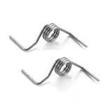 2 Pcs French Door Refrigerator Spring For GE WR02X12650 Compatible Models PFSS6PKXASS RF217ACWP RFG297AABP