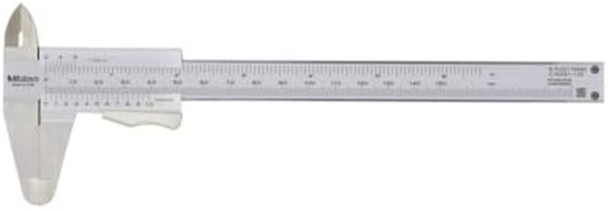 Mitutoyo 531 Series Vernier Caliper, Stainless Steel, Inch/Metric, for Depth/Inside/Outside/Step Measurements, 0-6", 1