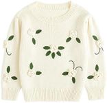 Simplee kids Baby Pullover Sweater Heart Knit Sweater Coat for Autumn Fall and Winter 3M-3T