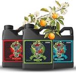 Cronk Nutrients 3-Part Kit - Complete Vegetative & Bloom Plant Food for Indoor & Outdoor Hydroponics, Soil, and Soilless Gardens - Supports Healthy Growth & Abundant Yields, 500mL