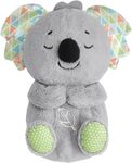 Plush Sound Machine Soothe Snuggle Koala, with Rhythmic Breathing Soothing Music & Light, Portable Plush Koala Sleeping Companion (Koala)