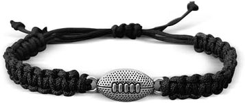 Sportybella Football Bracelet Adjus