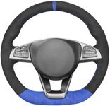 MEWANT Steering Wheel Cover for Mercedes Benz C-Class W205/C43 2015-2018/CLA-Class C117/GLA 45 X156/CLS-Class C218/E-Class W213/GLC-Class X253 C253/GLC 43/GLE-Class W166/S-Class W222/SLC