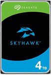 SEAGATE ST4000VX007 Skyhawk 4TB Surveillance Hard SATA 6Gb/s 64MB Cache 3.5-Inch Internal Drive-Frustration Free Packaging (ST4000VXZ07) Mechanical Hard Disk