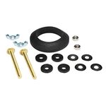 Danco Tank to Bowl, Use with Any Toilet Brand, 5/16, Steel, 80378 5/16-in. Dia x 2-1/2 in. L Universal Repair Kit