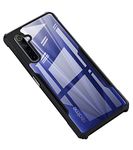 Zapcase Back Case Cover for Realme 6 / Realme 6i | Compatible for Realme 6 / Realme 6i Back Case Cover | Clear Case for Realme 6 / Realme 6i with Camera Protection | (TPU + PC | Matte Black)