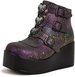 LUCKY STEP Women Platform Chunky An