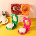 Cots and Cuddles 1pc Sandwich Maker Mold Cutter and Sealer Decruster for Kids Bento Lunch Box (Random Colour)