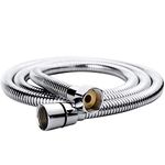 ALTON ALT2041, SS-304 Grade, 1 Meter Flexible Shower Hose Pipe (Chrome)