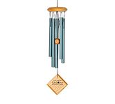 Woodstock DCV14 Encore Collection Verdigris Chimes of Mercury Windchime, Green, 3.0 in*14.0 in*3.0 in