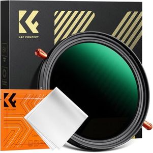 K&F Concept 95mm Variable Fader ND2-ND32 ND Filter and CPL Circular Polarizing Filter 2 in 1 for Camera Lens No X Spot Waterproof Scratch Resistant (Nano-X Series)