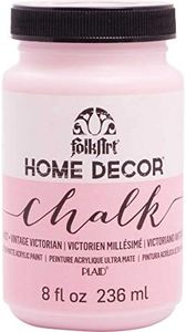 FolkArt Home Decor Chalk Furniture & Craft Paint in Assorted Colors, Vintage Victorian, 8 Ounce