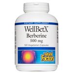 Natural Factors - WellBetX Berberine 500 mg, 120 capsules