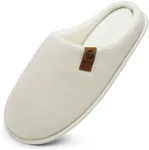 ONCAI Mens Scuff Slippers Cozy Memo