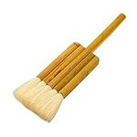 fengchensety Flat Hake Brushes Soft Sheep Hair Hake Paint Brush Artist Painting Bristles Wash Brush for Watercolor Pottery Ceramic Hake Art Paintbrushes