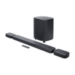 JBL Bar 800 MK2, 7.1-Channel Bluetooth Soundbar for TV with Detachable Speakers, 10” Subwoofer, Dolby Atmos Surround Sound, HDMI eARC, Wi-Fi, 4K Video, PureVoice 2.0 and MultiBeam 3.0, Black