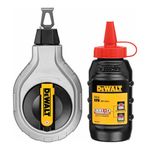 DEWALT Set of 30m Hitting Rope with Red Chalk DWHT47408-0
