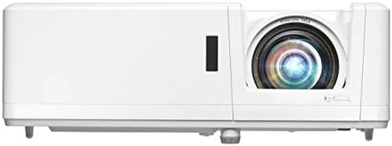 Optoma ZH406ST Short Throw Full HD Professional Laser Projector | DuraCore Laser Technology | High Bright 4200 lumens | 4K HDR Input | Four Corner Image Adjustment | Network Compatible