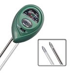 Itian 3-in-1 Soil Moisture, Light and pH/acidity Meter Plant Tester,Good for Gardener or planter both indoor and outdoors (No Battery needed)