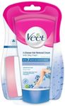 Veet In Shower Hair Removal Cream Legs Body Sensitive 150ml