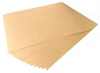 50 Sheets of 160 GSM A4 Kraft Stock Paper Matte Finish/Blank Printing Card Craft Sheets