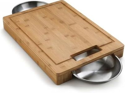 Napoleon Grills 70012 PRO Carving/Cutting Board with Stainless Steel Bowl Black, one Size