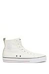 BOSS Men's Aiden_Hito_cvlg High Sneaker, White100, 10 UK (41 EU)