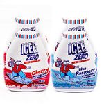 ICEE Zero Calorie Liquid Water Enhancer Drink Mix, Natural Flavor Drops, Sugar Free, 1.62 Fl Oz Concentrate (48 ml) - 4 Pack (Variety Pack)