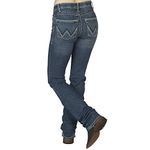 Wrangler Women's Willow Mid Rise Boot Cut Ultimate Riding Jean, Davis, 0W x 34L