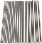 Glarks 18Pcs Stainless Steel Solid 