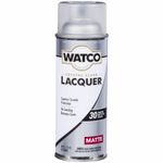 Rust-Oleum 321534 WATCO Clear Wood Lacquer Spray Paint, Matte Finish, (312 Grams/Can)