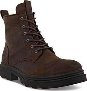 ECCO Men's Grainer Waterproof Lace Ankle Boot, Coffee Suede, 9-9.5