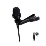 J K Pro Lavalier Lapel Microphone MIC-J 017 Unidirectional Condenser Microphone Compatible with Shure Wireless Bodypack Transmitter