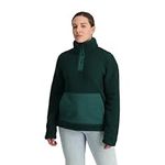 Spyder Women's Standard Slope Fleece Jacket, Cypress Green