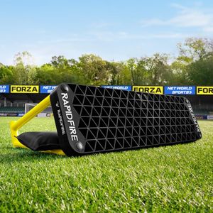 FORZA RapidFire Wave Football Rebound Board | Ultra-Durable Reversible Rebounder with a 4-in-1 Design - Ideal for a Wide Range of Passing, & Shooting Drills [Standard or XL Sizes] (Standard)