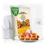 OldSoul Professional Belgian Waffle Mix | Vanilla Flavour | Soy & Nut free | 28 Waffles (Vanilla, 5 Lb)